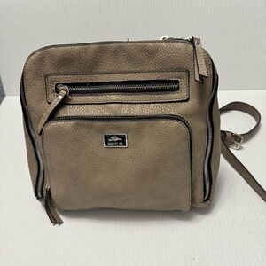 Roots Leather Backpack